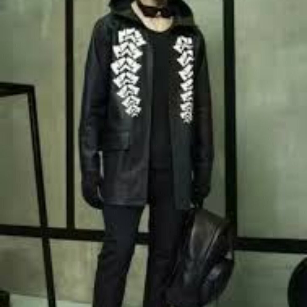 Alexander Wang X H&M  Parka Raincoat  Oversize Jacket Women Size S